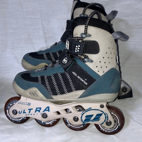 Ultra wheels youth Inline Skates Velcro / laces. - Picture 11 of 16
